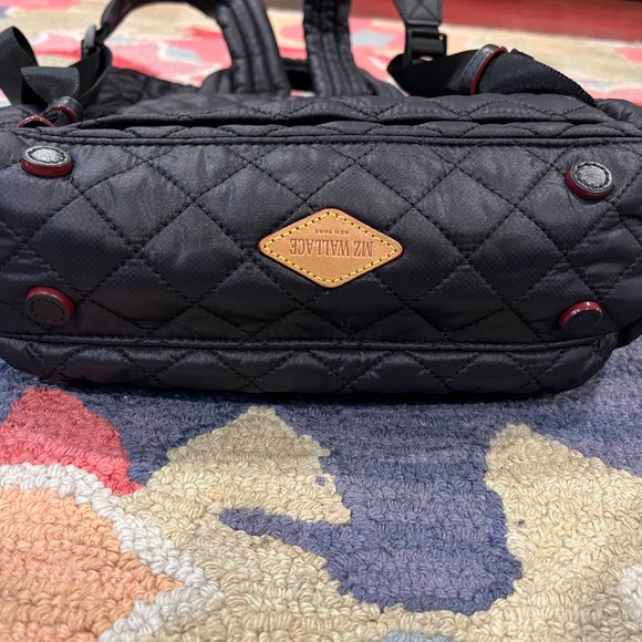 MZ Wallace Small Metro Utility Backpack Black - Picture 3 of 5